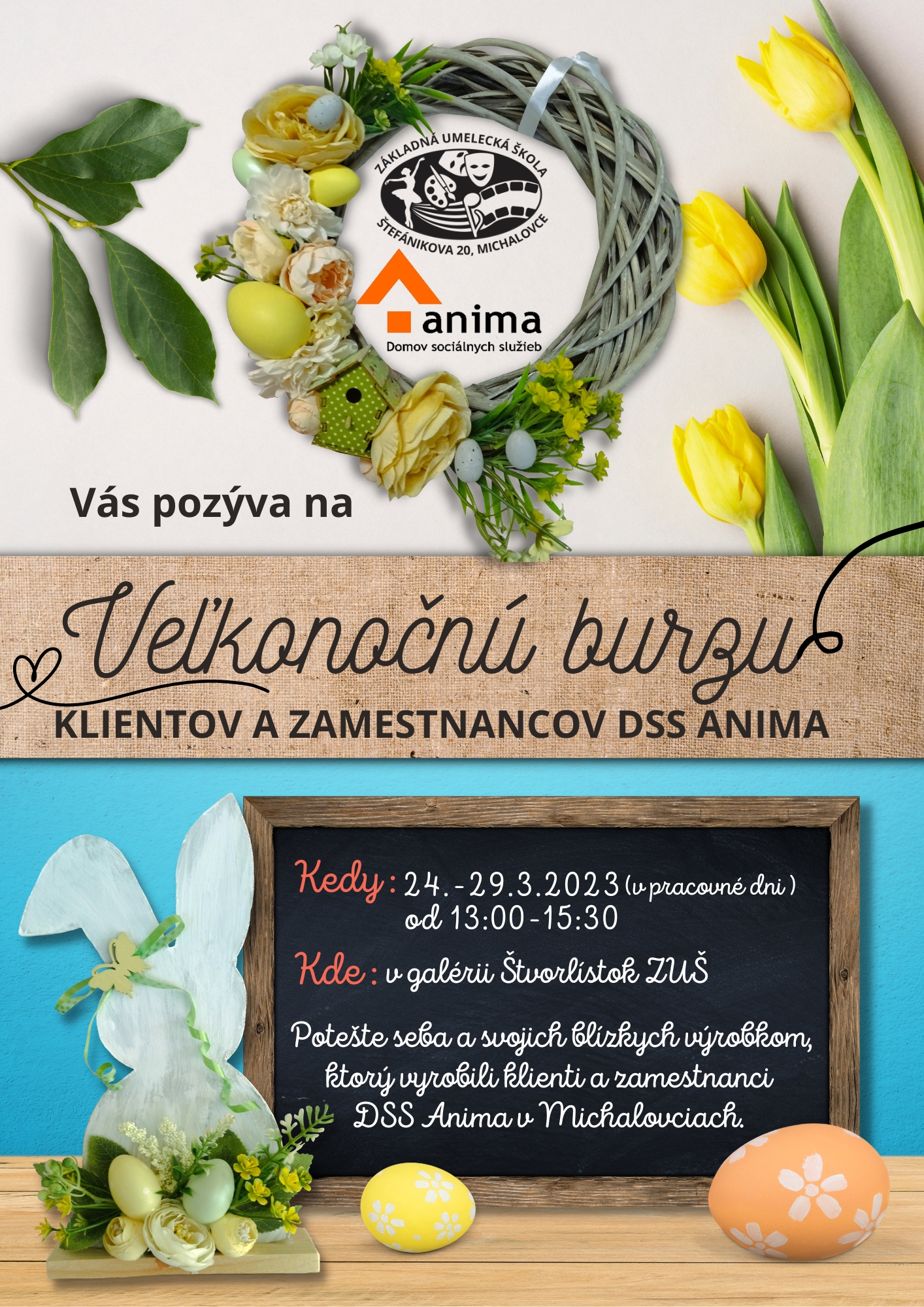 Veľkonočná burza 24.-29.03.2023